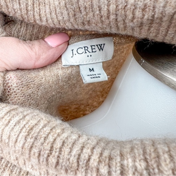 JCrew Button turtleneck in extra-soft yarn - Picture 3 of 4